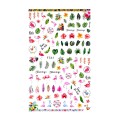 Set 4 x Abtibild Unghii SensoPRO Milano, Flamingo Season F561