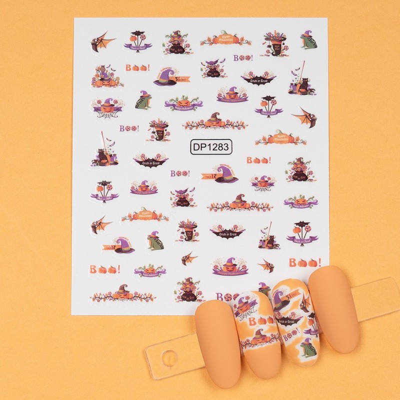 Set 4 x Abtibild Unghii SensoPRO Milano, Halloween Express Dp1283