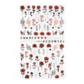 Set 4 x Abtibilduri Unghii SensoPRO Milano Cool Roses, Model F854