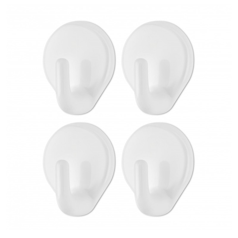 Set 4 x Agatatoare Autoadezive Qlux, din Plastic