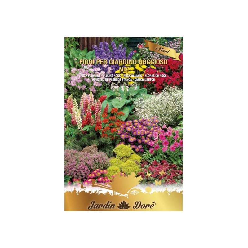 Set 4 x Amestec de Seminte de Flori pentru Stancarii, Roccioso Mix, 1 g