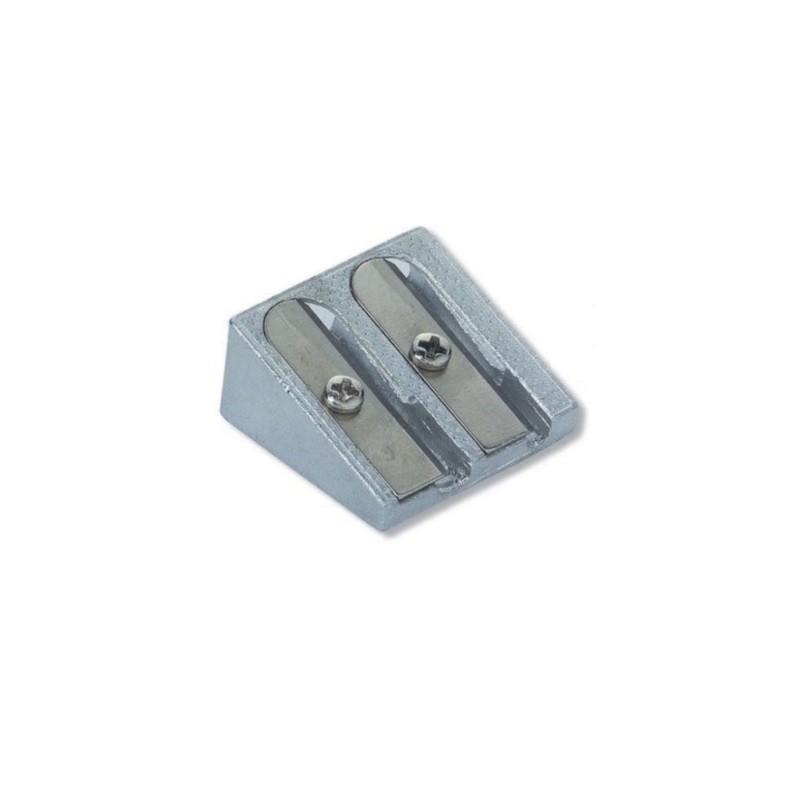 Set 4 x Ascutitoare Metal pentru Doua Creioane