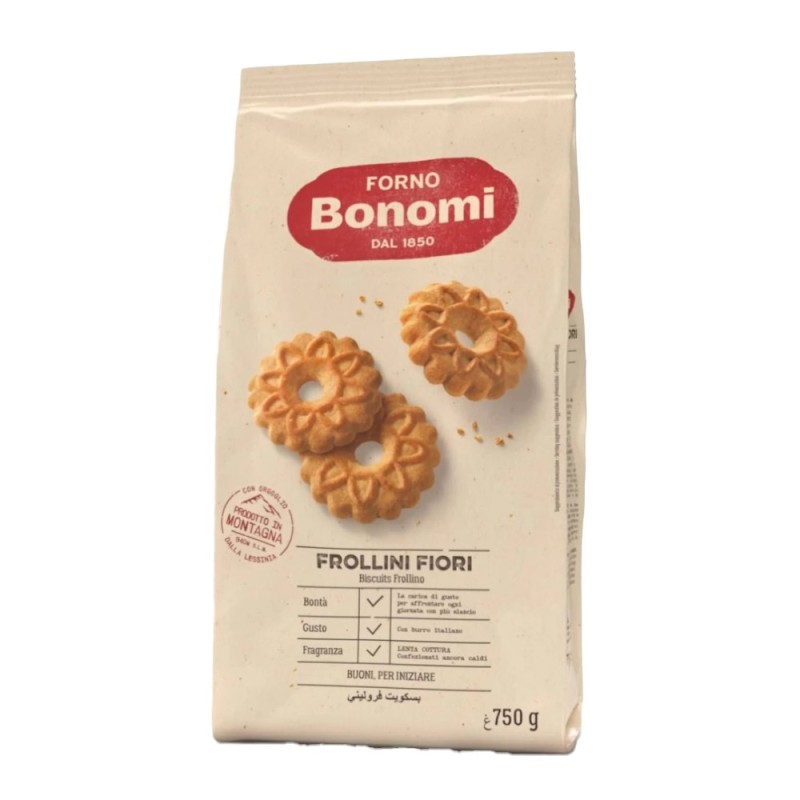 Set 4 x Biscuiti Frollini, Forno Bonomi, 750 g