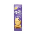 Set 4 x Biscuiti Sandwich, Milka, cu Crema de Ciocolata, 260 g
