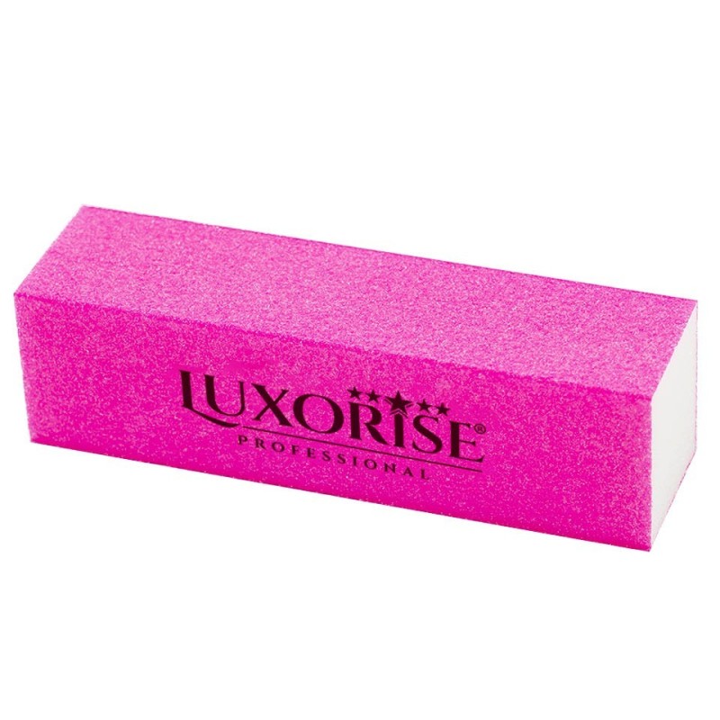 Set 4 x Buffer Unghii Cu 4 Fete Neon Luxorise, Roz