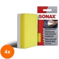 Set 4 x Burete Universal pentru Aplicare Solutii si Lustruire, Sonax