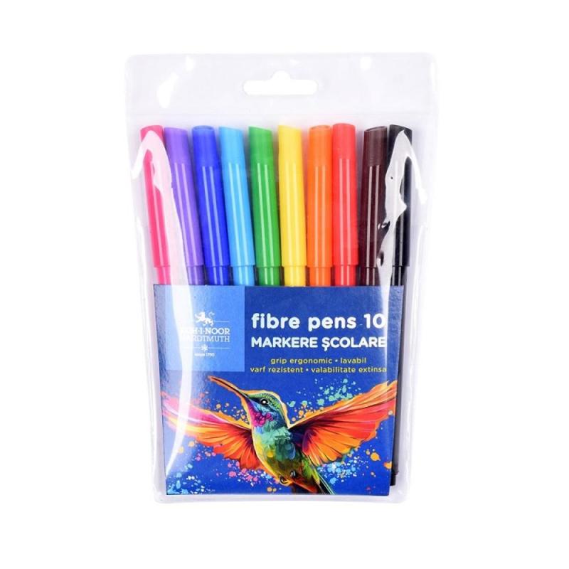 Set 4 x Carioci Colibri, 10 Culori, Koh-I-Noor