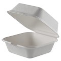 Set 4 x Caserole Biodegradabile, Compostabile, Scoica, Albe 15x15 cm, 8 buc