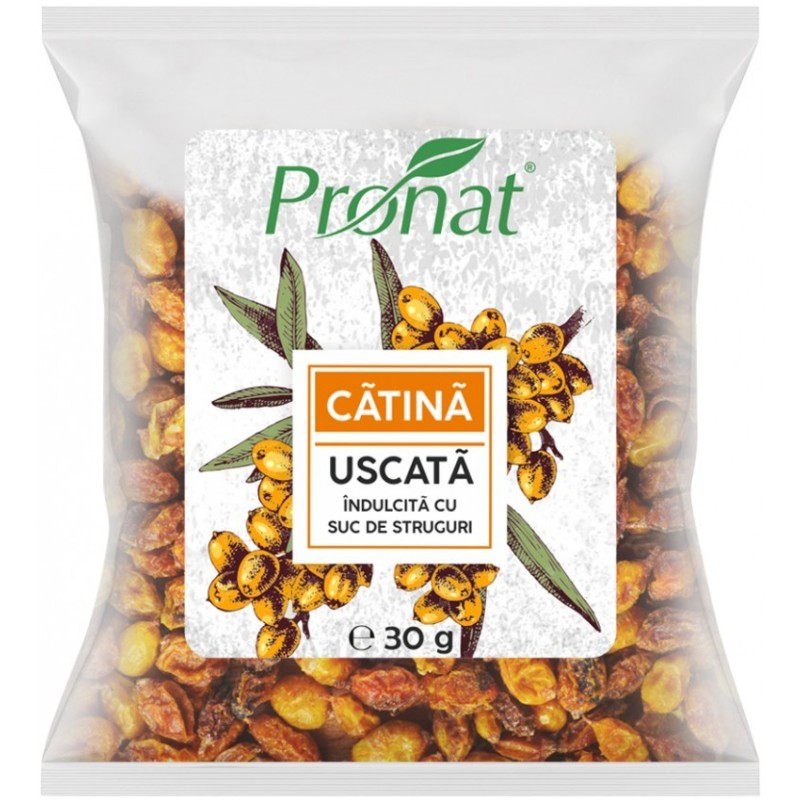 Set 4 x Catina Uscata, Indulcita cu Suc de Struguri, 30 g, Pronat