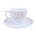 Set 4 x Ceasca Cafea, 190 ml, Opal Winter Style