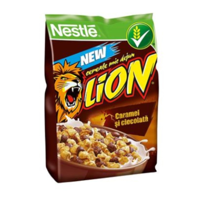 Set 4 x Cereale pentru Mic Dejun Lion, Nestle, 250 g