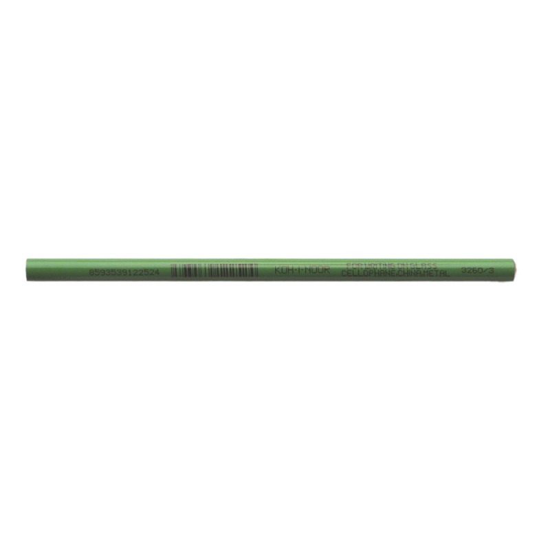 Set 4 x Creion Special Verde, pentru Scriere pe Sticla, Portelan, Plastic, Metal, 4.3 x 7.5 x 175 mm, Koh-I-Noor