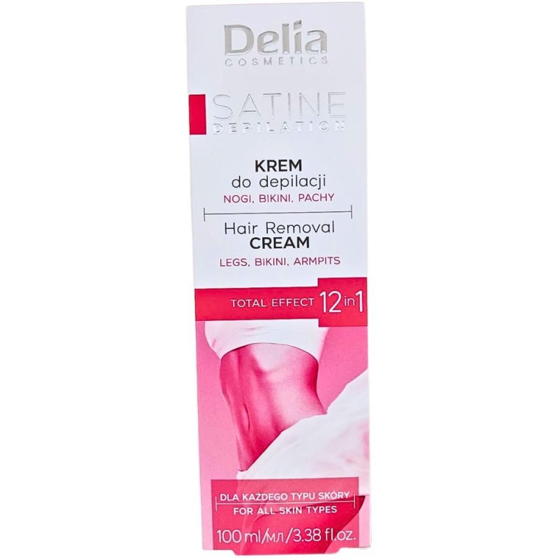 Set 4 x Crema Depilatoare Satine Total Effect, 100 ml