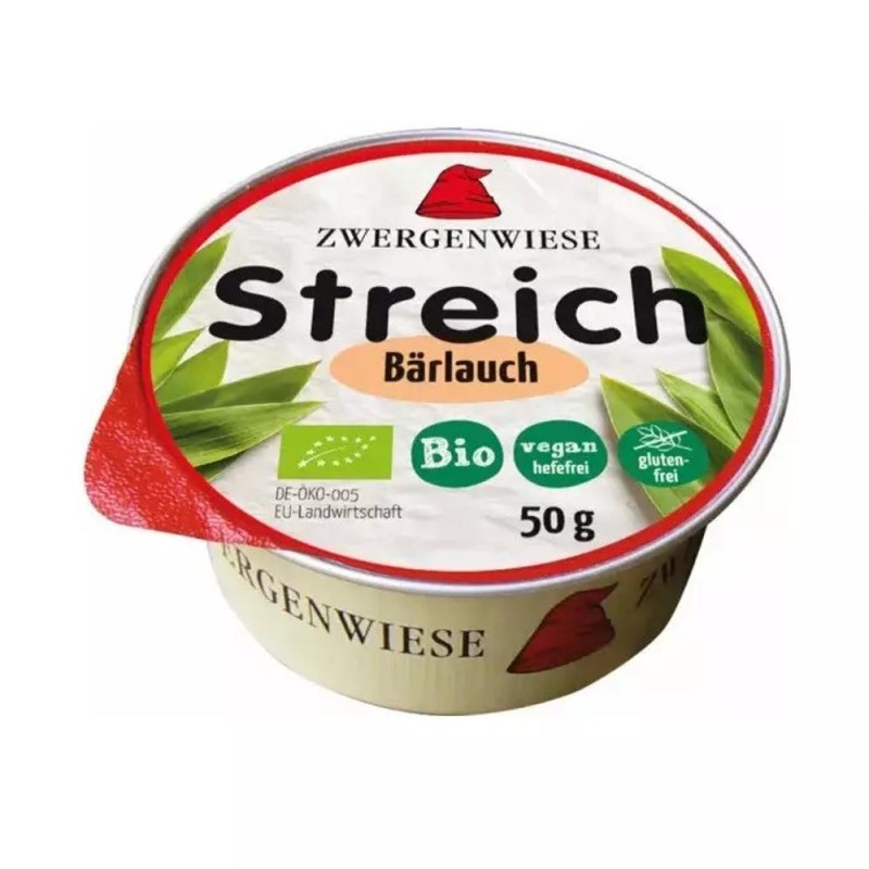 Set 4 x Crema Tartinabila Bio cu Leurda, 50 g, Zwergenwiese