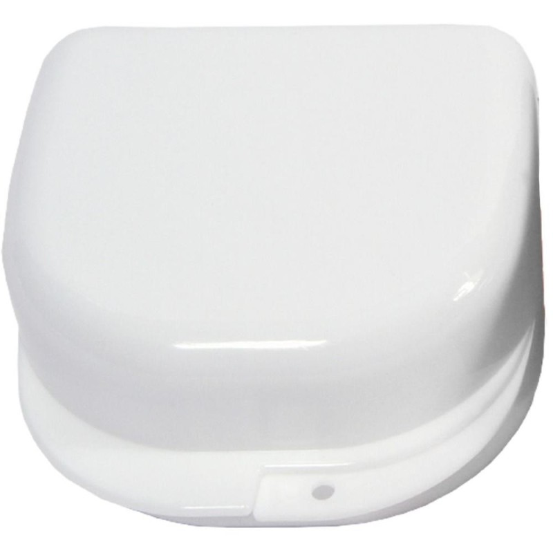 Set 4 x Cutie Alba pentru Pastrarea Protezei, Gutierei si a Aparatelor Dentare, Prima