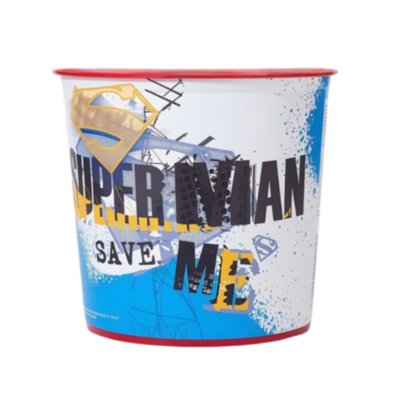 Set 4 x Cutie din Plastic pentru Popcorn, 17 x 17 x 14 cm, 2.1 l, TP521/Batman, Tuffex