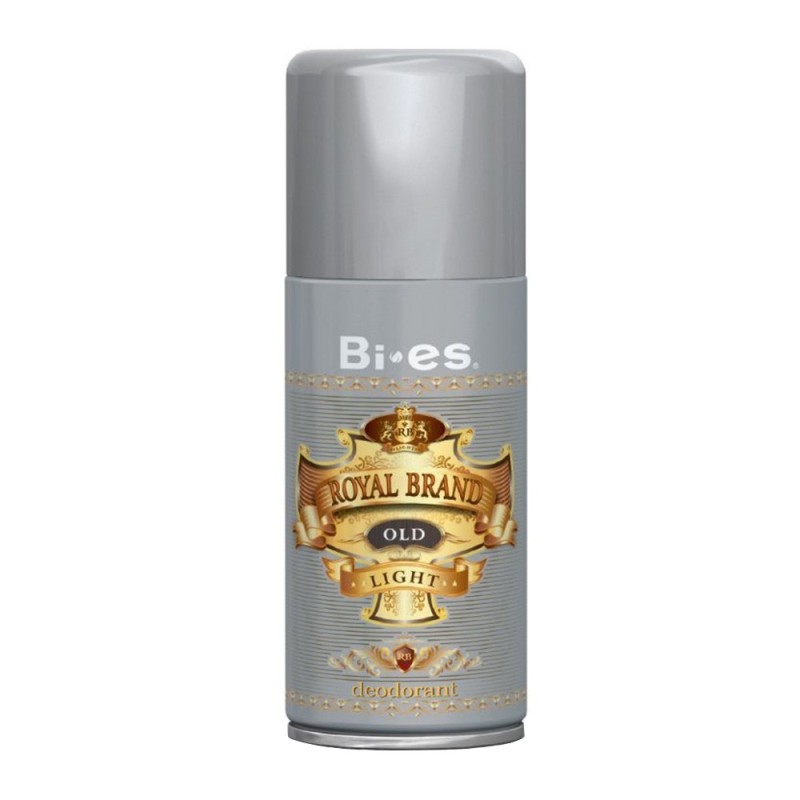 Set 4 x Deodorant Spray pentru Barbati Bi-es Royal Brand Old Light 150 ml