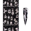 Set 4 x Folie de Transfer Unghii Luxorise 424 Christmassy