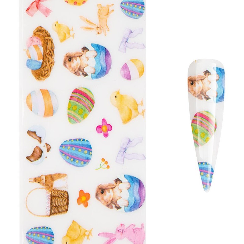 Set 4 x Folie de Transfer Unghii Luxorise 531