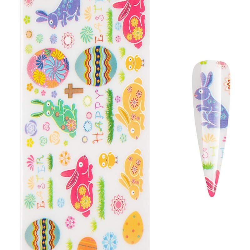 Set 4 x Folie de Transfer Unghii Luxorise 568