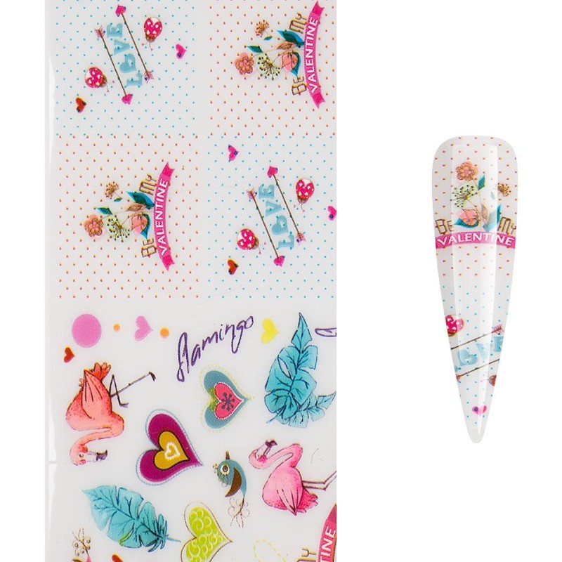 Set 4 x Folie de Transfer Unghii Luxorise 581