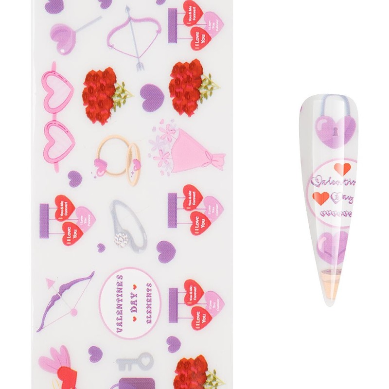 Set 4 x Folie de Transfer Unghii Luxorise 582