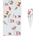 Set 4 x Folie de Transfer Unghii Luxorise, Christmas Destination
