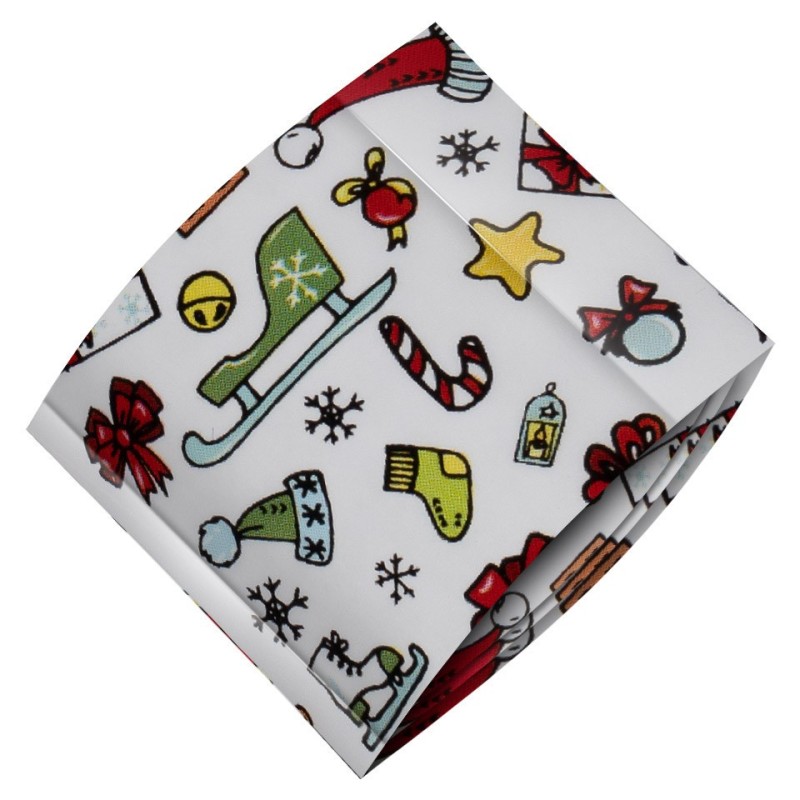 Set 4 x Folie de Transfer Unghii Luxorise, Christmas Morning