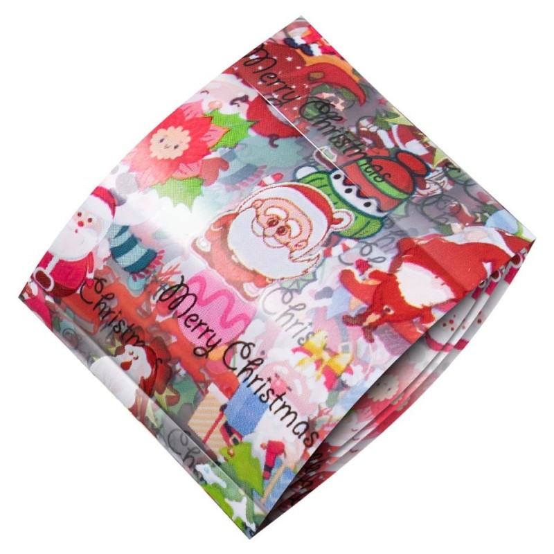 Set 4 x Folie de Transfer Unghii Luxorise, Christmas Obsession