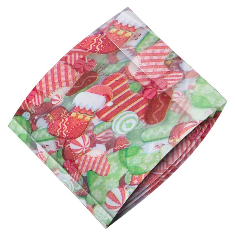 Set 4 x Folie de Transfer Unghii Luxorise, Christmas Spirit