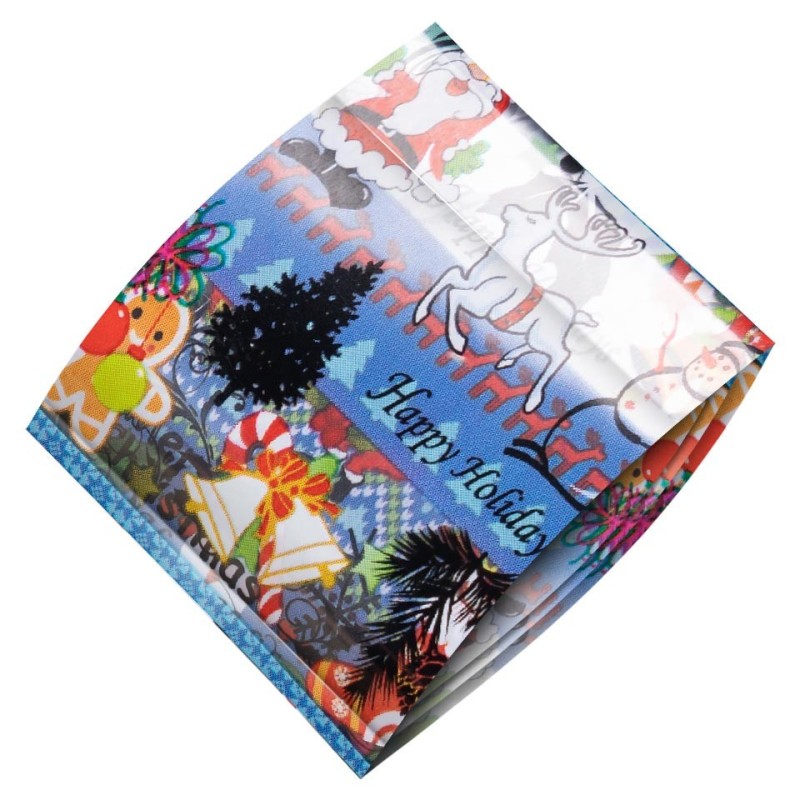 Set 4 x Folie de Transfer Unghii Luxorise, Christmas Style