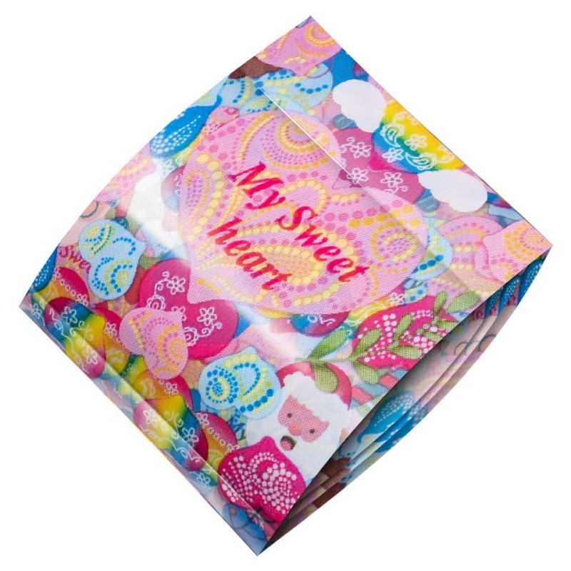 Set 4 x Folie de Transfer Unghii Luxorise, Christmas & Unicorn Heart