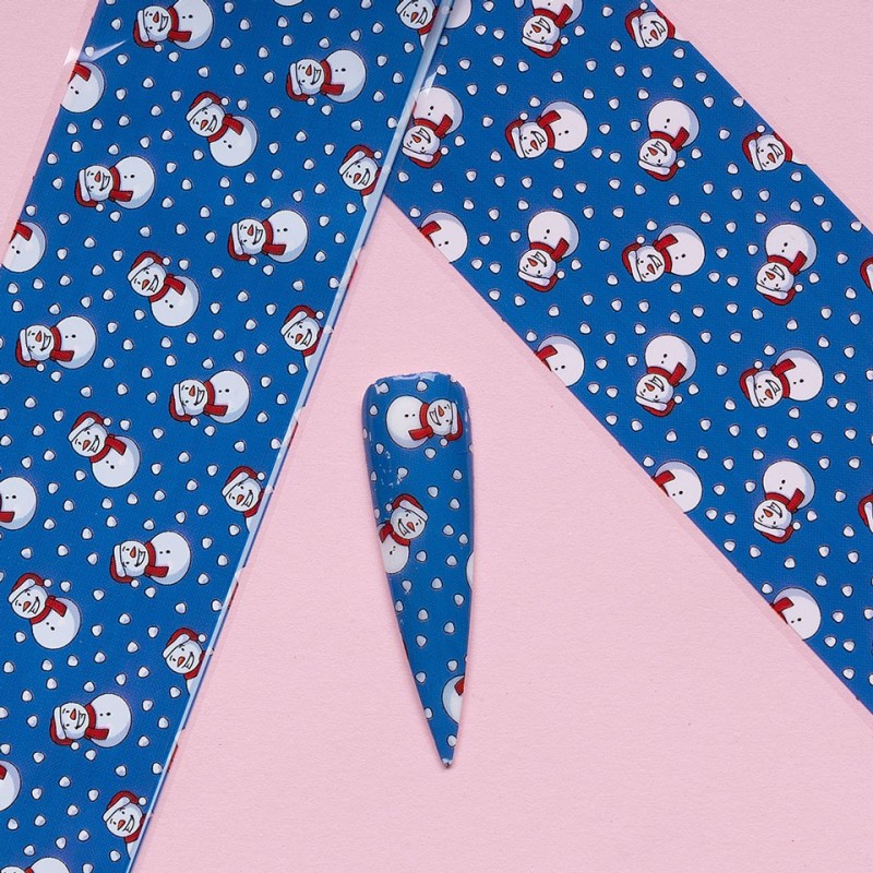 Set 4 x Folie de Transfer Unghii Luxorise, Winter Fantasy