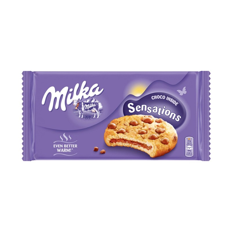 Set 4 x Fursecuri cu Ciocolata, Milka Sensations, 156 g