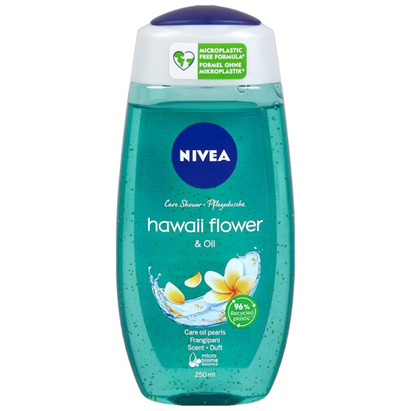 Set 4 x Gel Dus Nivea Oil&Hawaii Flower, 250 ml