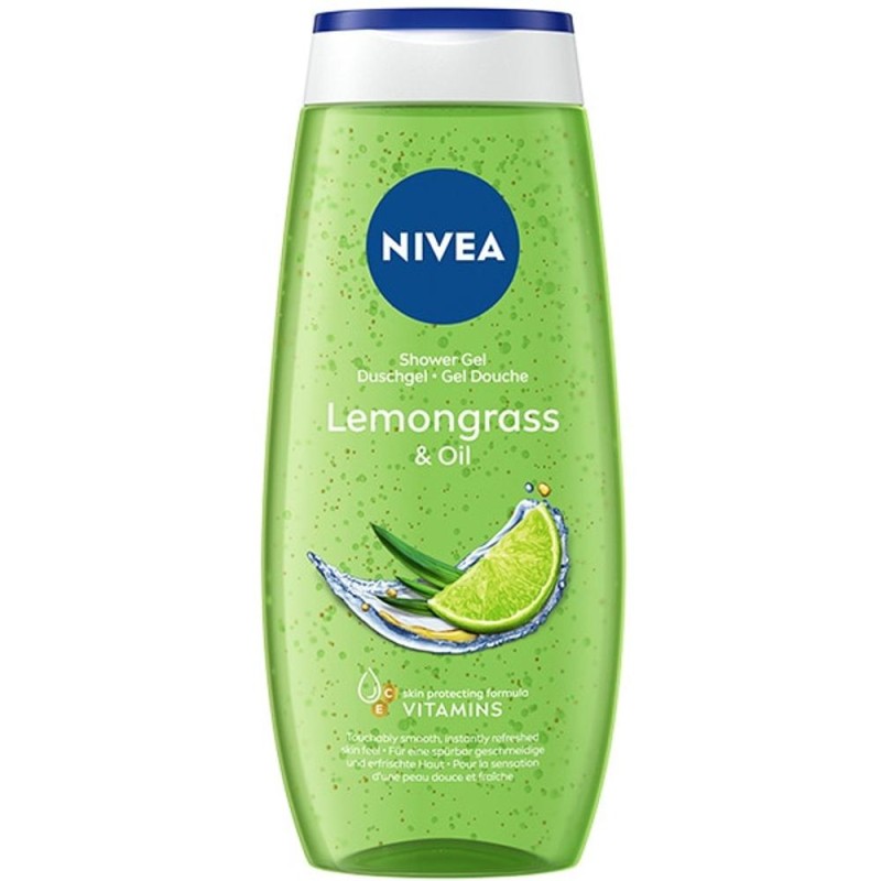 Set 4 x Gel Dus Nivea Oil&Lemongrass, 250 ml