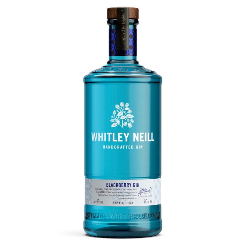 Set 4 x Gin Mure, Blackberry Whitley Neill, Alcool 43%, 0.7L