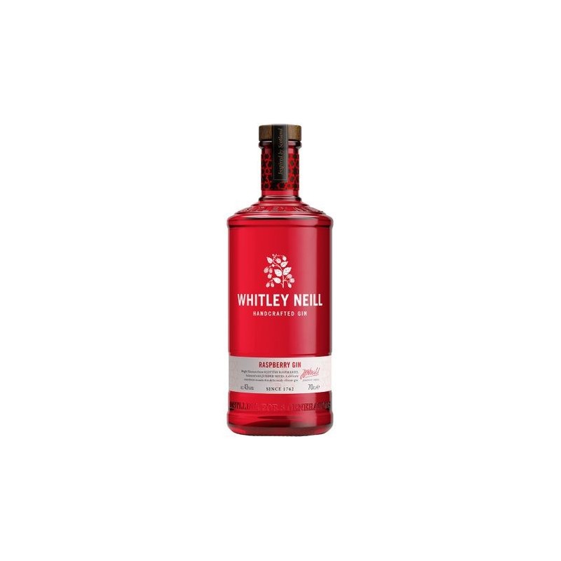 Set 4 x Gin Zmeura, Raspberry Whitley Neill 43% Alcool 0.7l