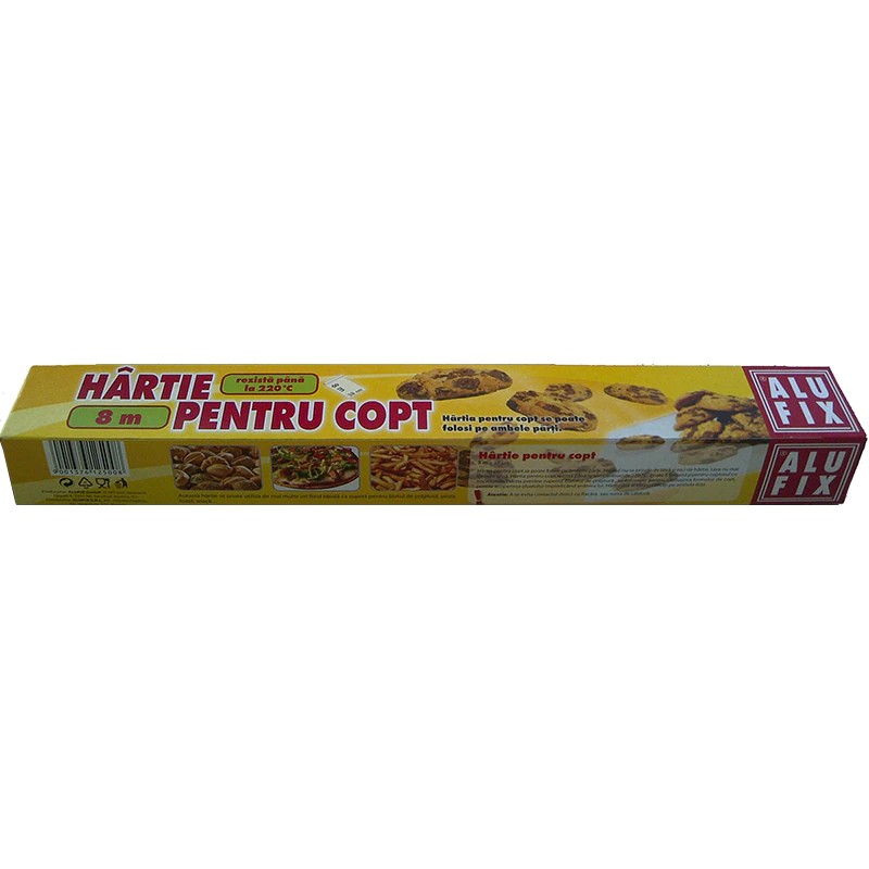 Set 4 x Hartie pentru Copt Alufix, 8 m x 38 cm