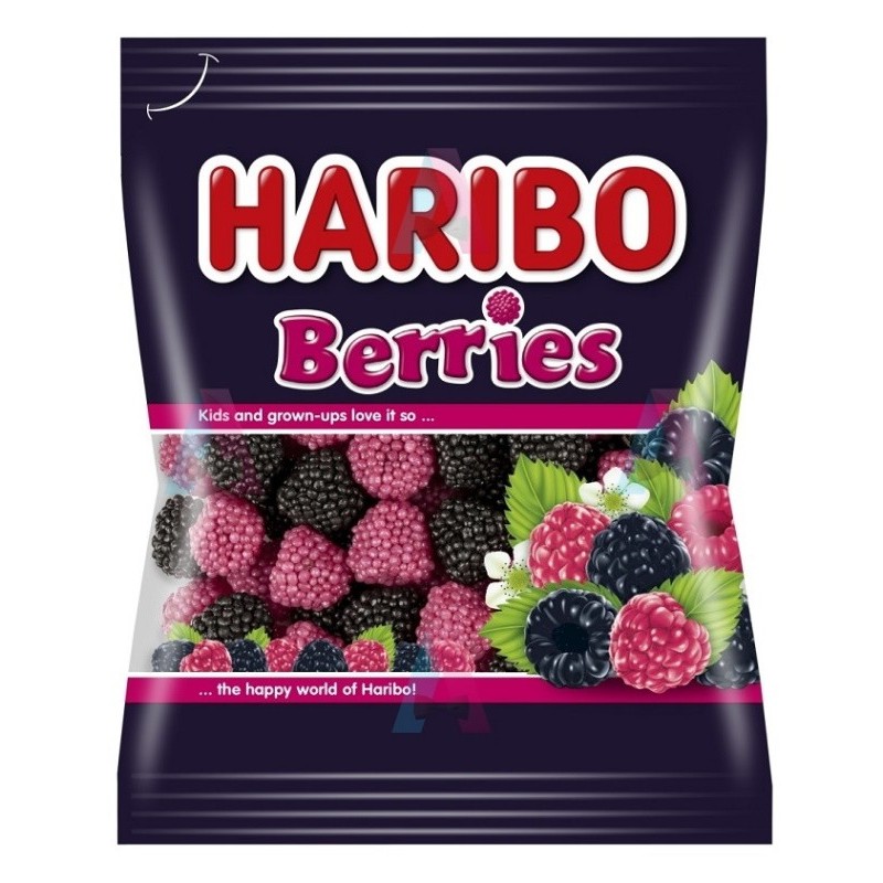 Set 4 x Jeleuri Haribo Berries 100 g