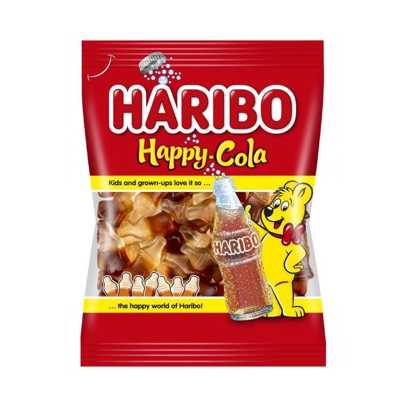 Set 4 x Jeleuri Haribo Happy Cola 100 g