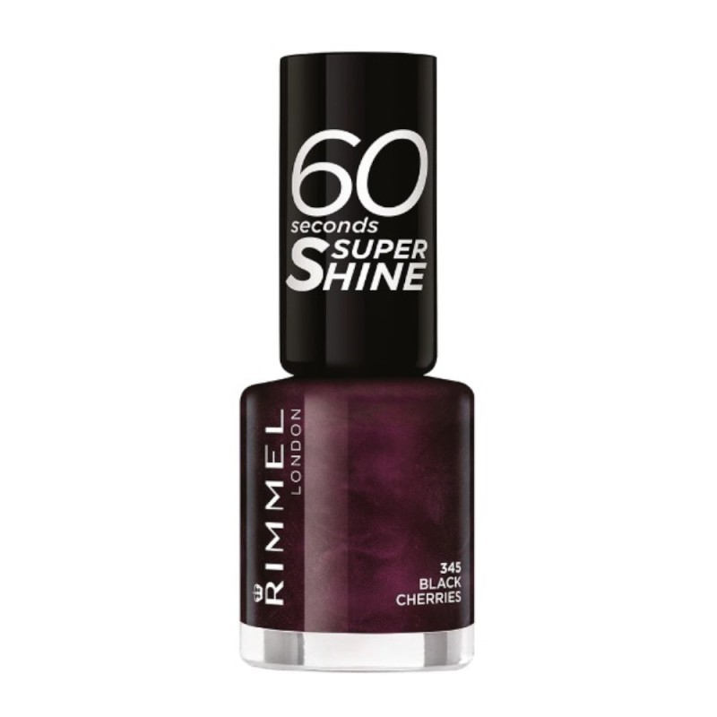 Set 4 x Lac de Unghii Rimmel London 60 Seconds Shine, 345, 8 ml