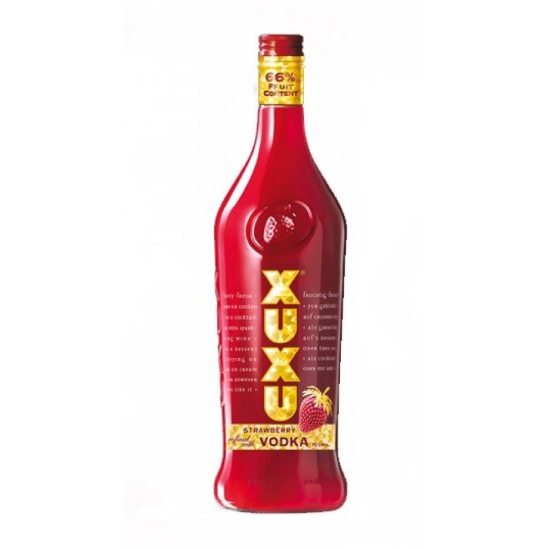 Set 4 x Lichior Capsuni & Vodka Xuxu 15% Alcool 0.7 l