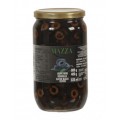 Set 4 x Masline Negre Rondele Mazza 800 g