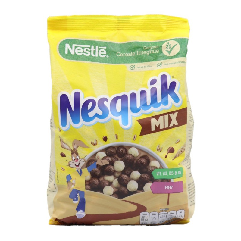 Set 4 x Mix Cereale pentru Mic Dejun Nesquik, Nestle, 225 g
