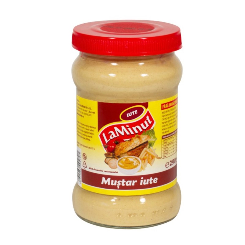 Set 4 x Mustar Iute La Minut, 290 g