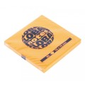 Set 4 x Notite Autoadezive, Orange Neon, 80 File, 75 x 75 mm