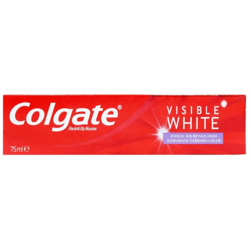 Set 4 x Pasta de Dinti Colgate Visible White, 75 ml