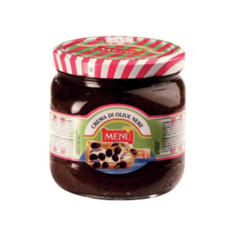 Set 4 x Pasta de Masline Negre Menu 390 g