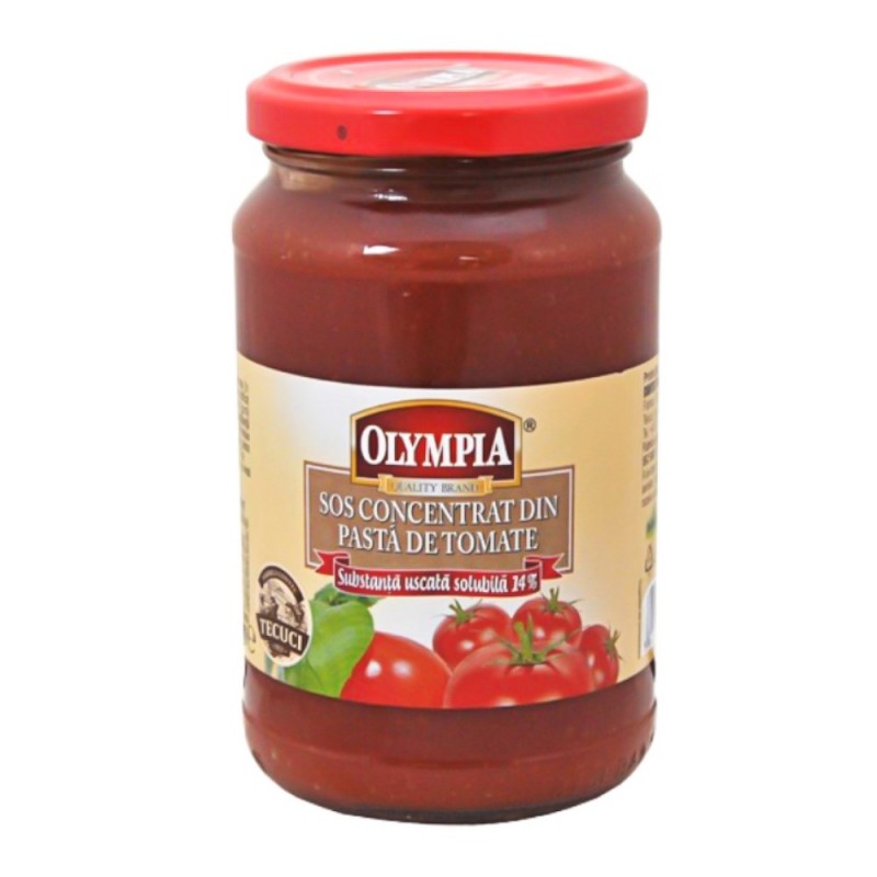 Set 4 x Pasta de Tomate 14% Olympia, 360 g